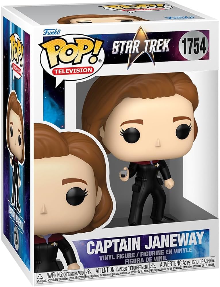Amazon.com: Funko Pop! TV: Star Trek Voyager - Captain Janeway Amazon.com: Funko Pop! TV: Star Trek Voyager - Captain Janeway